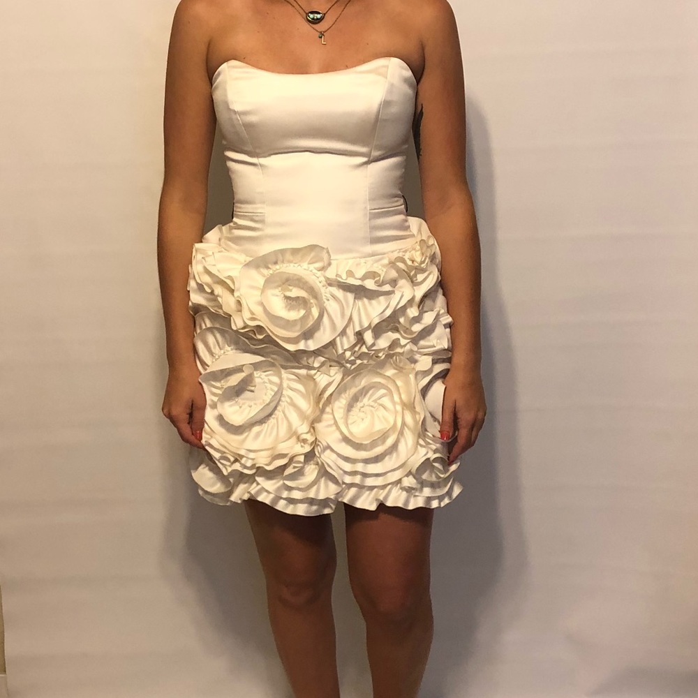 Milly white floral dress